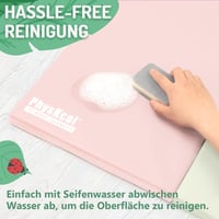 PhysKcal Összecsukható Tornaszőnyeg 195x75x3 cm Hordozófüllel, Fitness Matrac Gyerekeknek és Felnőtteknek, Macaron Színű 7