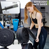 PhysKcal Súlytárcsa tartó 25mm és 50mm tárcsákhoz, 350kg terhelhetőség 4