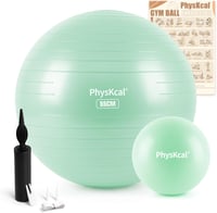 PhysKcal Torna és Pilates Labda Szett, Stabil Egyensúly Labda Jóga Otthonhoz 1