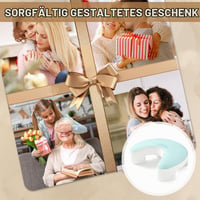 Pernă ergonomică din spumă cu memorie Piashow pentru dormit pe o parte, cu orificiu pentru braț - Pernă ortopedică pentru susținerea gâtului, pentru ameliorarea durerilor cervicale, de umăr și de coafa rotatorilor - Pentru cei care dorm pe o parte 7