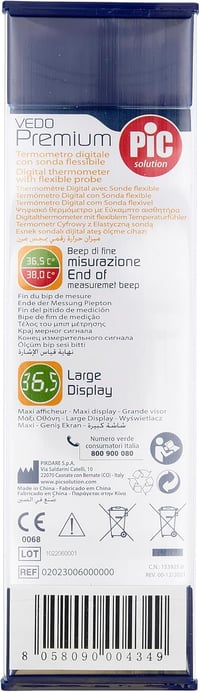 Pic Solution Vedopremium Digitális Hőmérő Gyors Méréshez 3