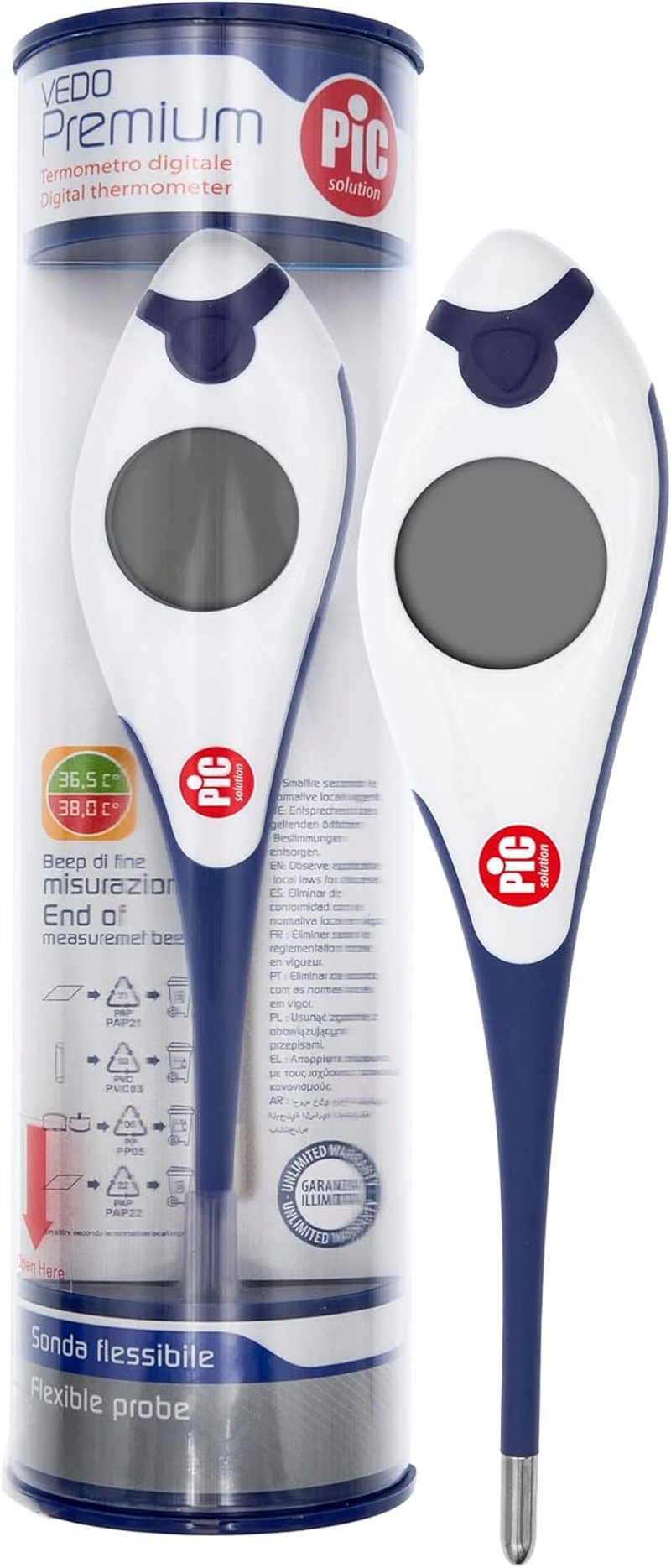 Pic Solution Vedopremium Digitális Hőmérő Gyors Méréshez