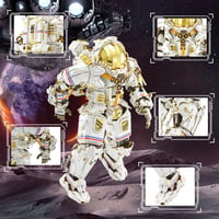Piececool 3D Fém Puzzle Űrhajós Modell 515 Darabos Acél Építőkészlet Felnőtteknek 3