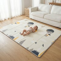 Pikatoyz sklopiva podloga za igru za bebe s torbom za nošenje – Protuklizna, vodootporna XPE pjena – 180x150 cm – Za unutarnju i vanjsku upotrebu 1