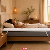 PIKOLIN Hotel Vrchný matrac s pamäťovou penou, hrúbka 7 cm, 160x200 cm, viskózová pena, ortopedický chránič matraca 6