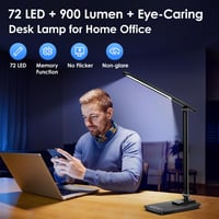 PIKOY LED asztali lámpa gyerekeknek, 5 szín, 15 fényerő, USB töltés, érintésvezérlés 4