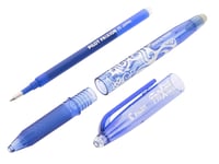 Set pixuri cu gel retractabile și ștergătoare PILOT FriXion Point 0.5 – 5 bucăți (2x Negru, 1x Albastru/Roșu/Verde) – Mecanism retractabil, Reîncărcabil, Vârf fin 4