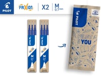 Náplň do guľôčkového pera Pilot FriXion, 0,7 mm, 6 ks, modrá, vymazateľný atrament, kompatibilná s FriXion Ball a FriXion Clicker, stredný hrot 2
