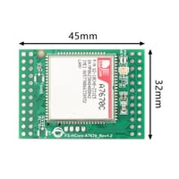 Modul 4G Pinafresa A7670C CAT.1 Full Netcom GSM LTE+ STM32 HCore-A7670C Placă de dezvoltare USB TTL Core 8