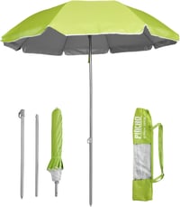 Pincho 180 cm összecsukható napernyő motorkerékpárhoz biciklhez UV védelmes UPF50+ - Pistachio Green 1