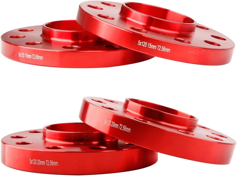 Pindex Keréknyomtáv Szélesítő Szett 5x120 15mm/20mm - BMW E36 E46 E90 E92 Kompatibilis - 20db M12x1.5 Kerékcsavarral