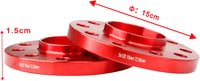 Pindex Keréknyomtáv Szélesítő Szett 5x120 15mm/20mm - BMW E36 E46 E90 E92 Kompatibilis - 20db M12x1.5 Kerékcsavarral 6