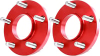Pindex nyomtávszélesítő 5×120, 10 mm, BMW E36/E46/E90/E91/E60, 72,6 mm centrálás - piros (2 db) 6