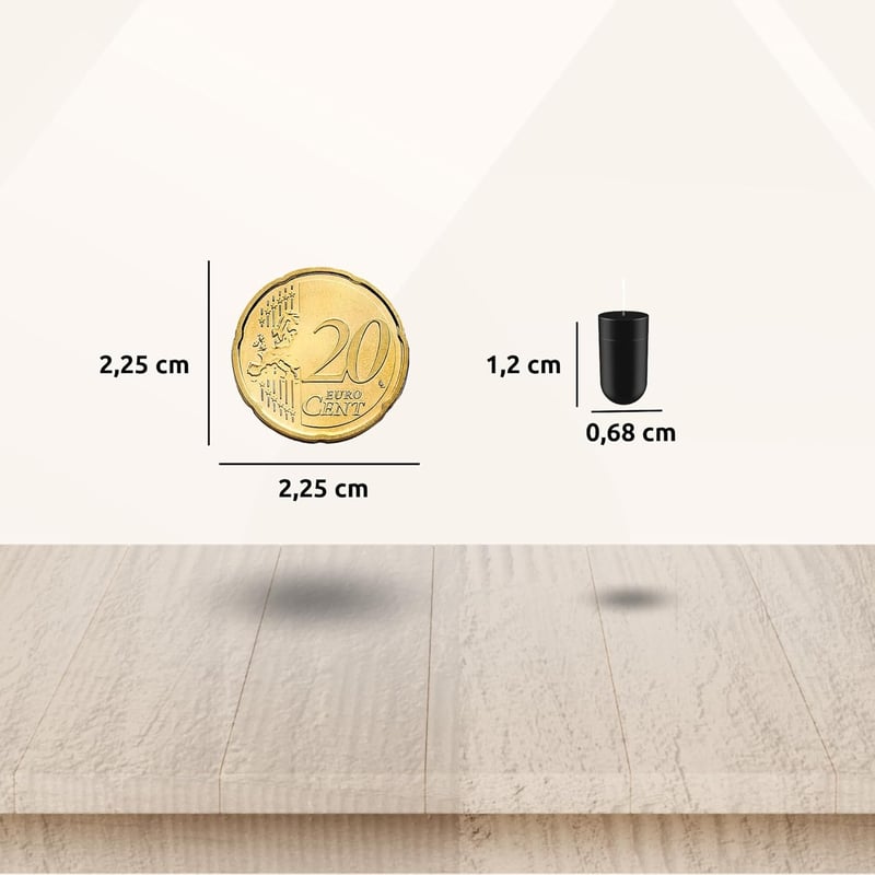 PingaOculto Nano V4 Bluetooth fülhallgató mikrofon és ragasztó szalaggal - Rejtett vezeték nélküli headset