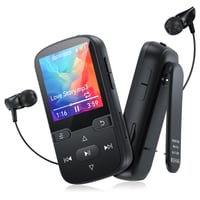 MP3 prehrávač PINHUI 64 GB s Bluetooth 5.3, klipom, FM rádiom a nahrávaním zvuku 1