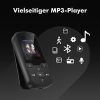 MP3 prehrávač PINHUI 64 GB s Bluetooth 5.3, klipom, FM rádiom a nahrávaním zvuku 7