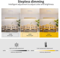 Pinrutar Fa LED Függőlámpa Étkezőasztalhoz - Távirányítós, Applikációval Vezérelhető, Állítható Színhőmérséklet, Fényerő és Magasság, Modern 2