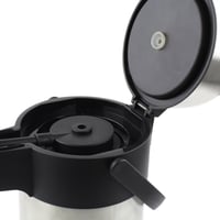 Pioneer nerezová termoska s pumpičkou 5 litrov na teplé a studené nápoje, dávkovač na kávu a čaj, konferencie a podujatia, saténové prevedenie 3