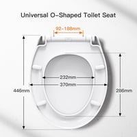 Pipishell WC-ülőke puha záródással és gyors feloldással 2