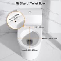 Pipishell WC-ülőke puha záródással és gyors feloldással 7