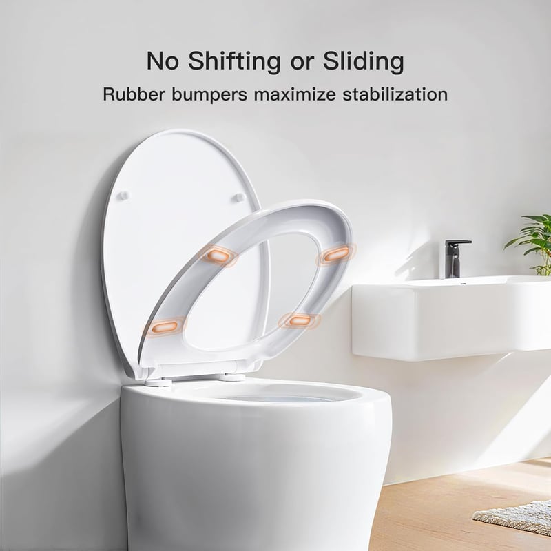 Pipishell WC-ülőke puha záródással és gyors feloldással