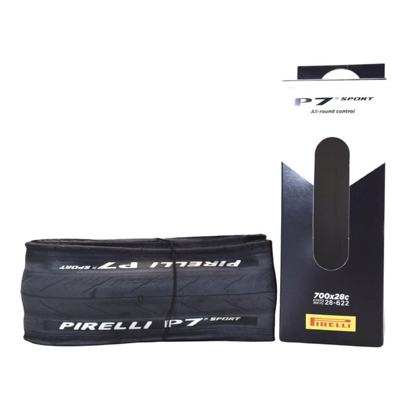 Anvelopă Pliabilă pentru Cursieră Pirelli P7 Sport – Negru