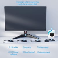 Pisichen 27" 4K UHD érintőképernyős gaming monitor 60Hz IPS kijelző 7