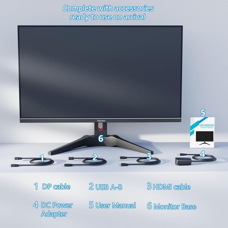 Pisichen 27" 4K UHD érintőképernyős gaming monitor 60Hz IPS kijelző