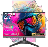 Pisichen 27" 4K UHD érintőképernyős gaming monitor 60Hz IPS kijelző 1