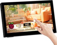 Pisichen 7 Colos Érintőképernyős Hordozható Mini Monitor - HD 1024x600 IPS Kijelző, Laptop, PS4/5, Raspberry Pi Kompatibilis 1