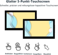 Pisichen 7 Colos Érintőképernyős Hordozható Mini Monitor - HD 1024x600 IPS Kijelző, Laptop, PS4/5, Raspberry Pi Kompatibilis 5