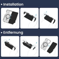 pitaka iPhone 16 Pro Max Tok, Ultra Vékony Aramid Szál Mobiltelefon Védőtok MagSafe Kompatibilis, Tejútgalaxis Mintás Szövött Felület 8