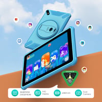 Tabletă pentru copii PIXPEAK de 7 inchi, 36 GB RAM, 128 GB ROM, Android 15.0, ecran FHD, 6580 mAh, control parental, WiFi, Bluetooth, albastru 2