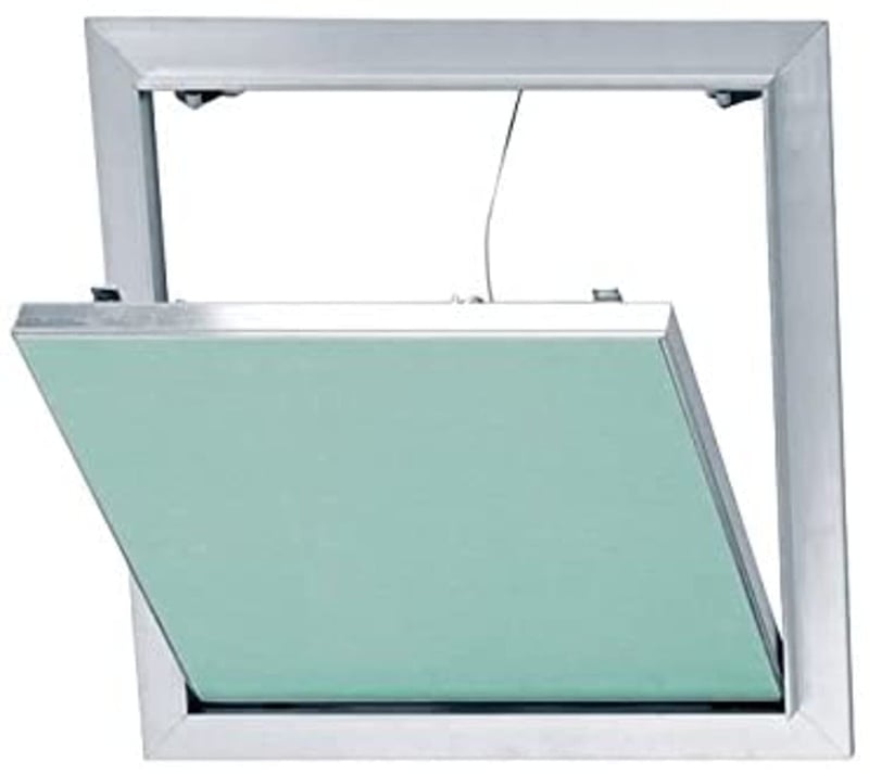 Placo Placoplatre T119665 aluminijska revizijska vrata 600x600 mm zelena - revizijski otvor za spušteni strop