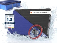 Planenfux 400x200 cm medence takaró 200g/m² PE sötét fólia nyári téli használat 1