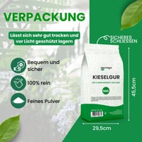 PLANTAWA Diatomitová zemina 5 kg – 100 % prírodná, nekalcinovaná, bez chemického ošetrenia – Prémiový ultrajemný prášok – Všestranné použitie 5
