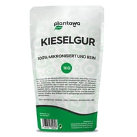 PLANTAWA Pământ Diatomee Pudră 1 kg, 100% Natural, Necalcinat, Alb, Insecticid pentru Grădină și Casă, Împotriva Gândacilor și Ploșnițelor, Fără Substanțe Chimice 1