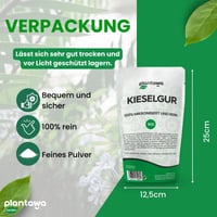 PLANTAWA Pământ Diatomee Pudră 1 kg, 100% Natural, Necalcinat, Alb, Insecticid pentru Grădină și Casă, Împotriva Gândacilor și Ploșnițelor, Fără Substanțe Chimice 5