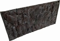 PLASTIKO 3D Akvárium Háttér 80x50 cm Kőmintás Barna Ragasztás Nélkül 1