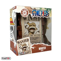 Plastoy One Piece Monkey D. Luffy Wanted plakátos persely - PVC - 16 cm 4