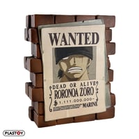 Pokladnička Plastoy One Piece Roronoa Zoro Wanted – PVC figúrka, 16 cm 1