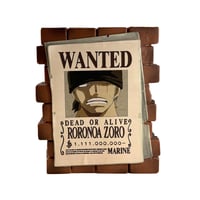 Pokladnička Plastoy One Piece Roronoa Zoro Wanted – PVC figúrka, 16 cm 5