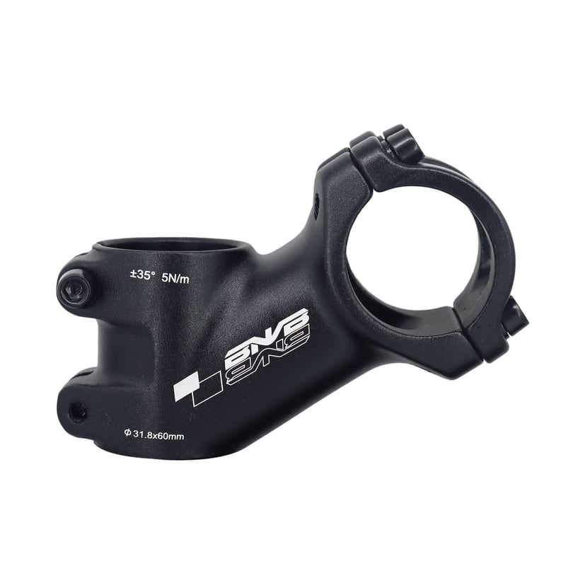 Pipă ghidon bicicletă PLATTBK 31,8 mm, 35 grade, aluminiu, pentru mountain bike, cursieră, BMX, MTB