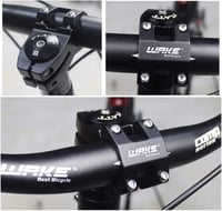 Pipă ghidon MTB PLATTBK 31,8 mm, 45 mm, scurtă, 0 grade, aliaj de aluminiu, pentru bicicletă montană, cursieră, BMX 6