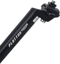 PLATTBK Nyeregcső 25.4/27.2/28.6/30.9/31.6 mm Alumínium Kerékpár Nyeregoszlop MTB BMX Országúti Bicikli 350mm Fekete 4