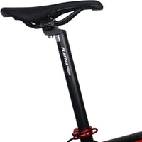 PLATTBK Nyeregcső 25.4/27.2/28.6/30.9/31.6 mm Alumínium Kerékpár Nyeregoszlop MTB BMX Országúti Bicikli 350mm Fekete 6