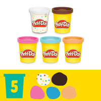 Play-Doh Súprava na výrobu šišiek – Hrací set s modelovacou hmotou pre deti od 3 rokov, kreatívna hra s modelínou 6