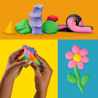 Sada modelovacej hmoty Play-Doh Fantastické farby – 9 téglikov (7 štandardných + 2 malé), kreatívna hračka od 3 rokov, rozvoj jemnej motoriky 7