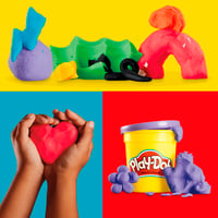Sada modelovacej hmoty Play-Doh Fantastické farby – 9 téglikov (7 štandardných + 2 malé), kreatívna hračka od 3 rokov, rozvoj jemnej motoriky 4