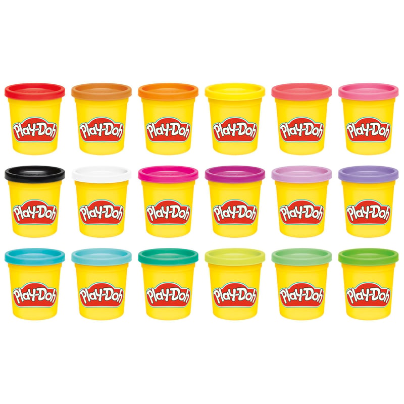 Kreatívna sada modelovacej hmoty Play-Doh Fantázia, 18 ks – Kreatívna súprava pre deti